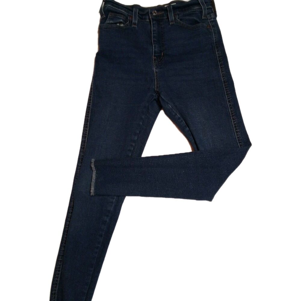 Women's High Rise Skinny Levi Signature Jeans Waist 26